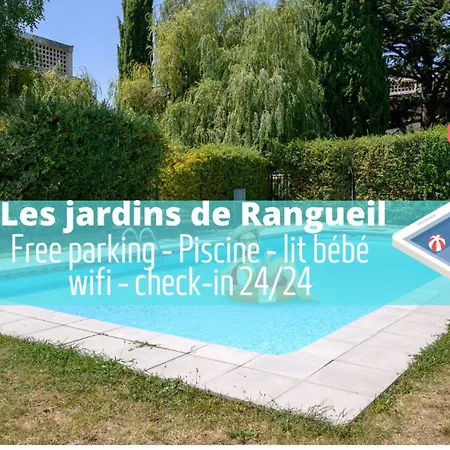 Les Jardins De Rangueil, Parking, Metro, Piscine 公寓 圖盧茲