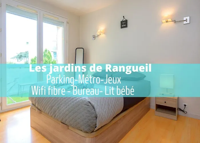 公寓 Les Jardins De Rangueil, Parking, Metro, Piscine *